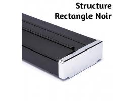 Roll up Structure Rectangle Noir